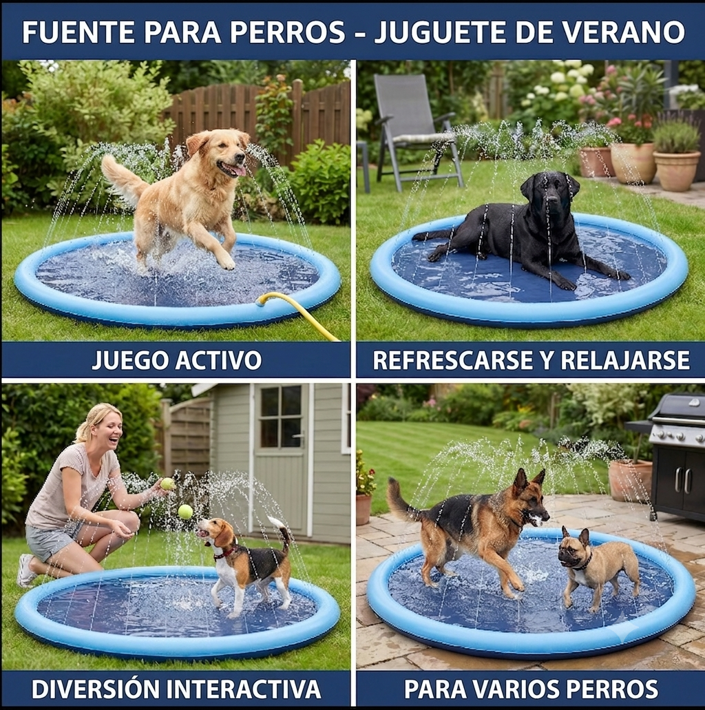 Fuente para perros - Juguete de verano