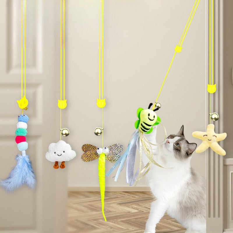 Juguete colgante para gatos