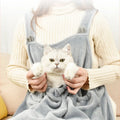 Delantal acogedor con motivos de gatos