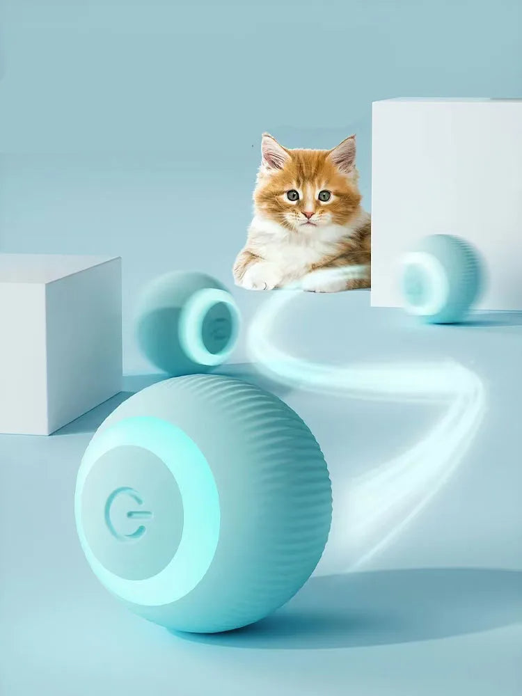 Pelota interactiva para gatos