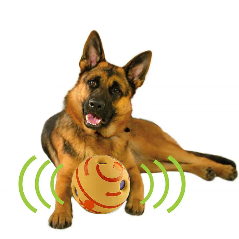 Pelota interactiva para perros