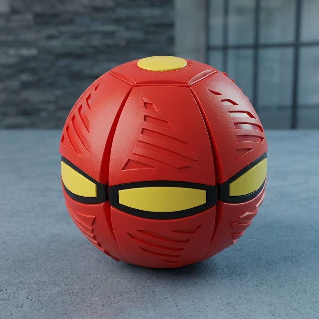 Pelota voladora interactiva para perros