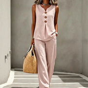 Iria - Loose-Fitting Two-Piece Set