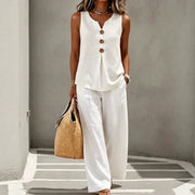 Iria - Loose-Fitting Two-Piece Set