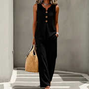 Iria - Loose-Fitting Two-Piece Set