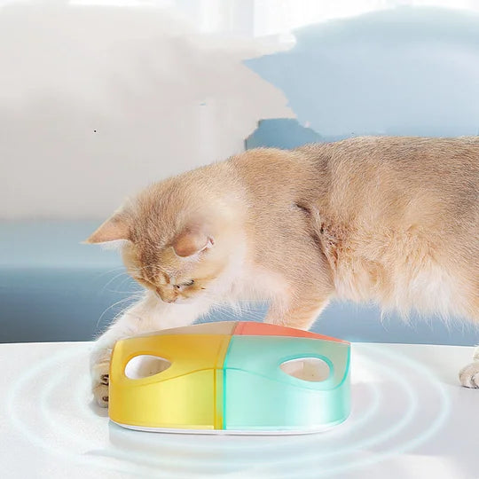 Juguete inteligente para gatos con escondite